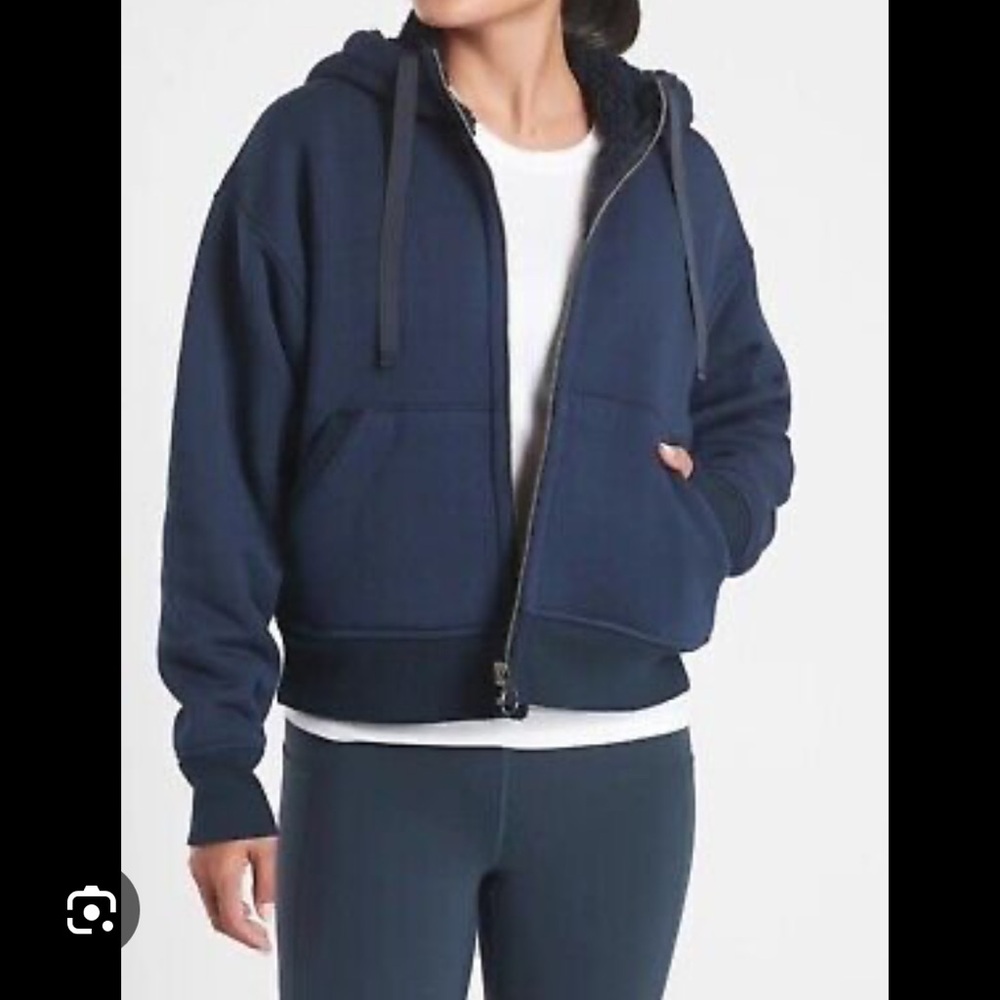 Athlete Cozy Reversible Sherpa Jacket